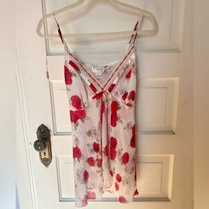 VTG expressions 90s lingerie babydoll chemise XL romantic sexy feminine sheer